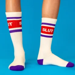 Chaussettes Slut Gym montantes