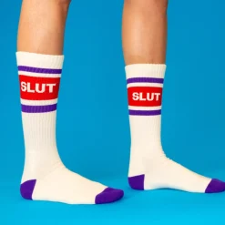 Chaussettes Slut Gym montantes