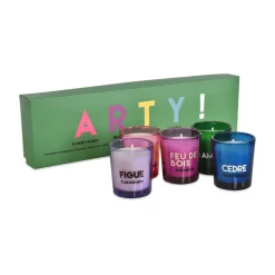 Coffret de 5 Bougies Arty