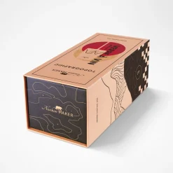 Coffret Verre à vin topographic Grand Canyon