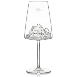 Coffret Verre à vin topographic Everest