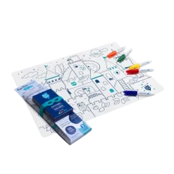 Coloriage réutilisable Château