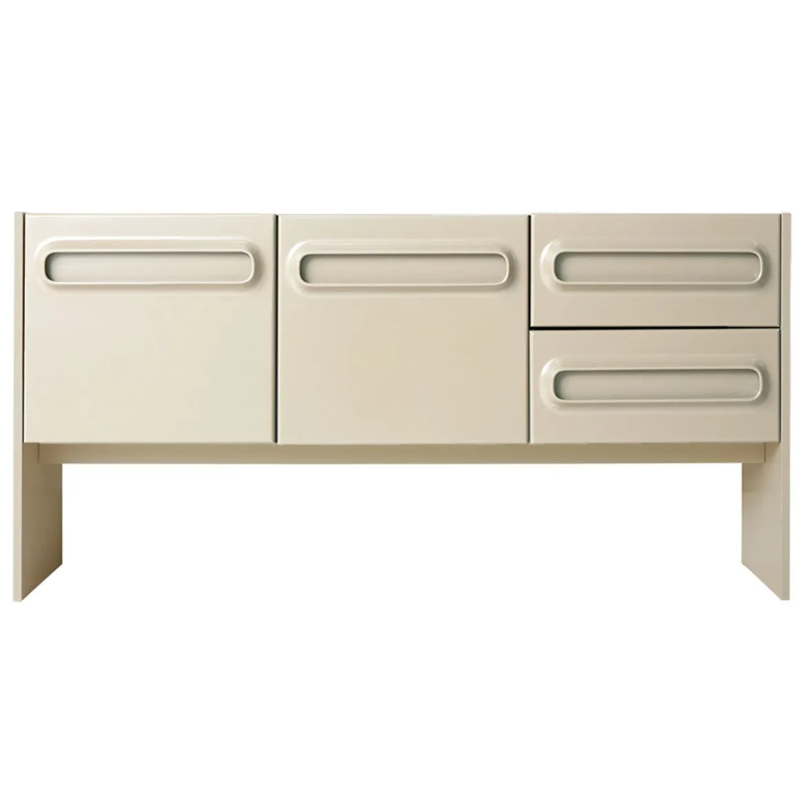 Commode Space - 160 x 42 x 80 cm - Crème