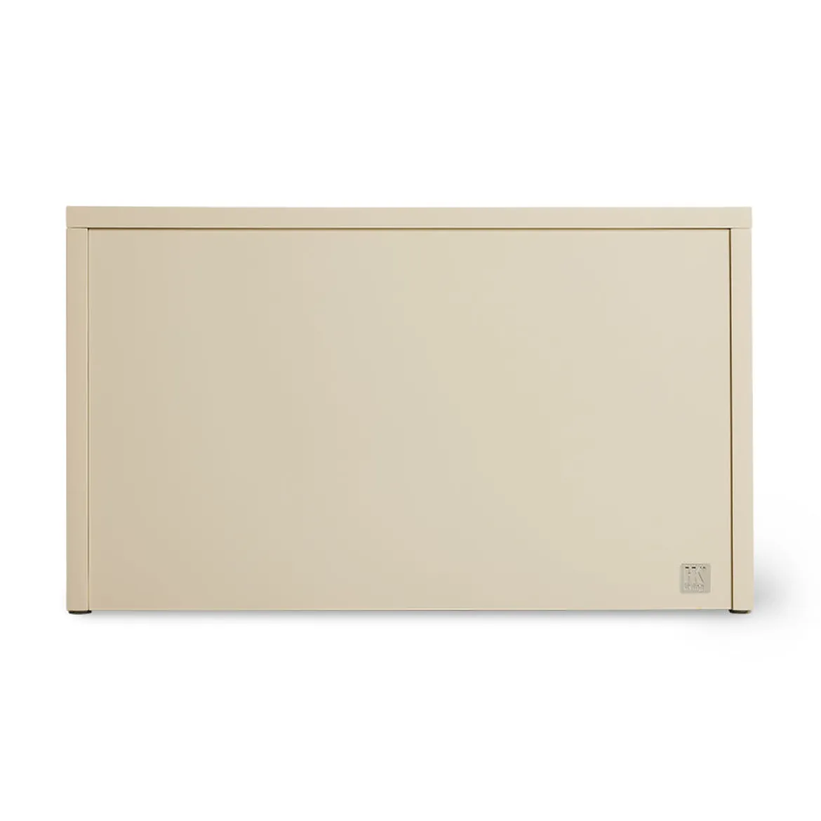 Commode 2 Tiroirs - 60 x 35 x 35,2 cm - Crème