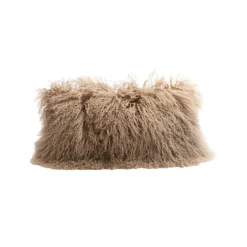 Coussin Basic Tibet - Cappuccino 25x50 cm