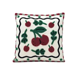 Coussin Influence Cerise - 40 x 40 cm
