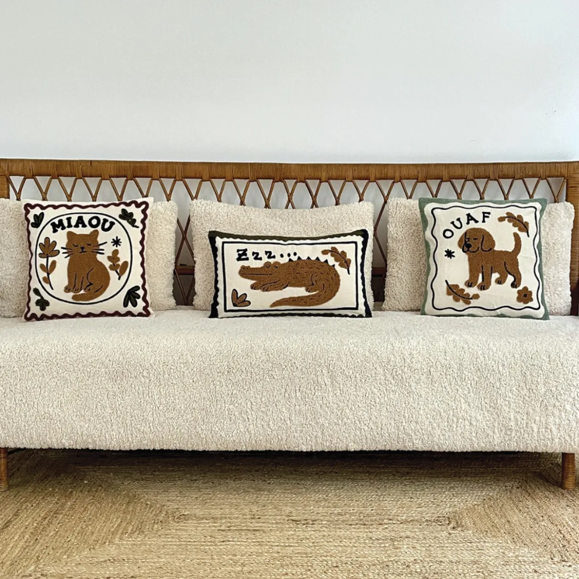 Coussin Influence Chat
