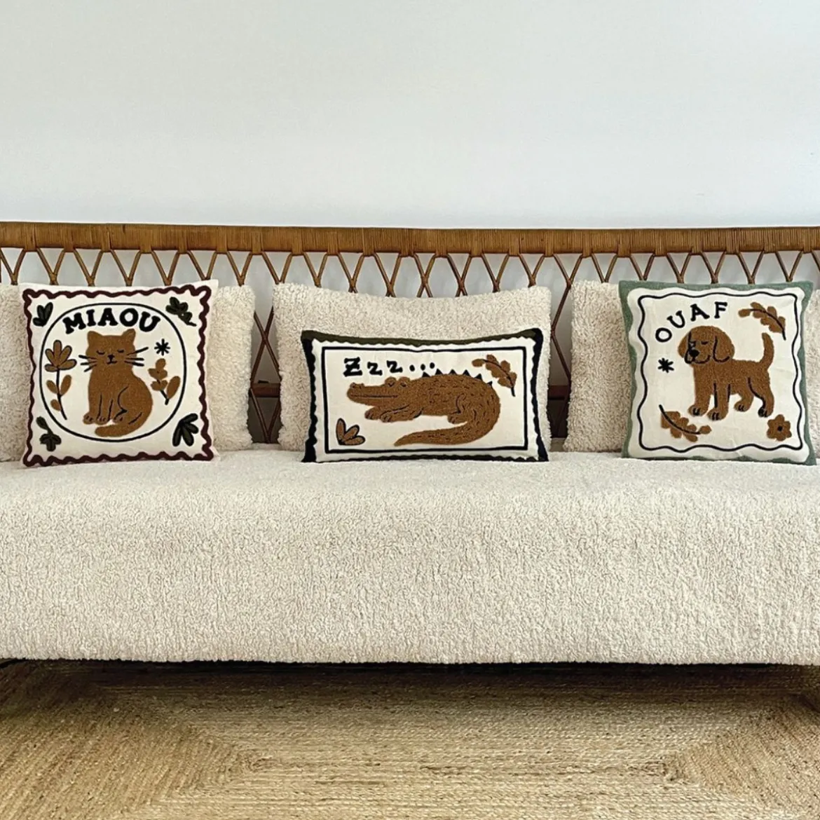 Coussin Influence Chien - 40 x 40 cm
