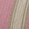 Coussin Tissé Rayé Blush - 60x40 cm