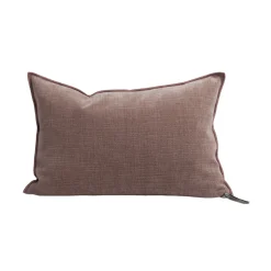 Coussin Vice Versa - Chenille Como - Blush 40x60 cm