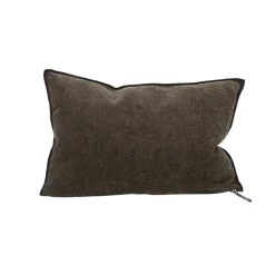 Coussin Vice Versa - Chenille Dimore - Brownie 40x60 cm
