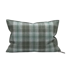 Coussin Vice Versa - Drap de Laine - Highlander Forest Hill 40x60 cm