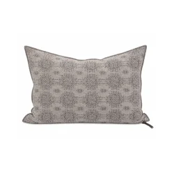 Coussin Vice Versa - Jacquard Stone Washed - Ecorce
