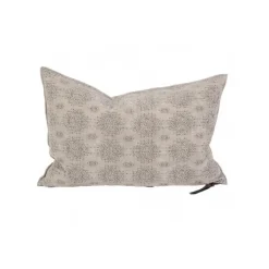 Coussin Vice Versa - Jacquard Stone Washed - Ciment