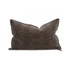 Coussin Vice Versa - Jacquard Stone Washed - Brownie