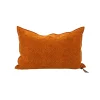 Coussin Vice Versa - Jacquard Stone Washed - Ambre