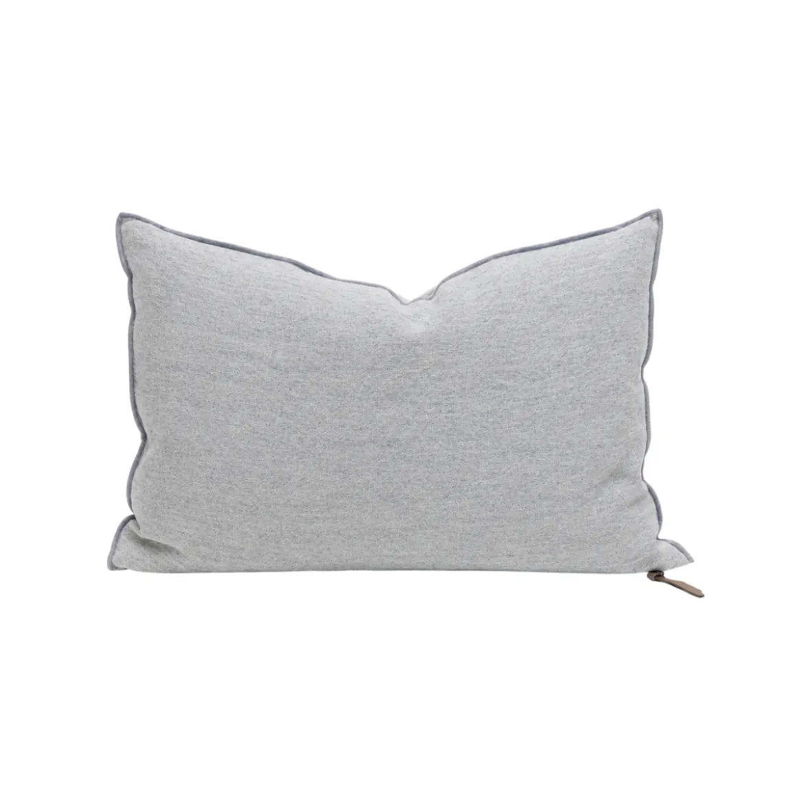 Coussin Vice Versa Lin Lavé Froissé - Nuage / Givré