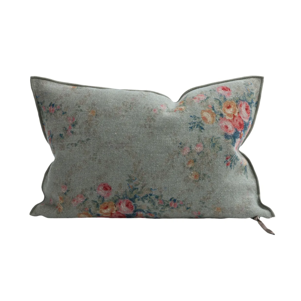 Coussin Vice Versa - Lin Wasabi - Pompadour Nuage