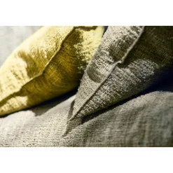 Coussin Vice Versa - Toile Biella Dévorée - Naturel 40x60 cm