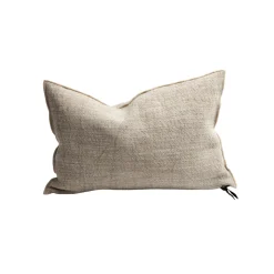 Coussin Vice Versa - Toile Nomade - Naturel