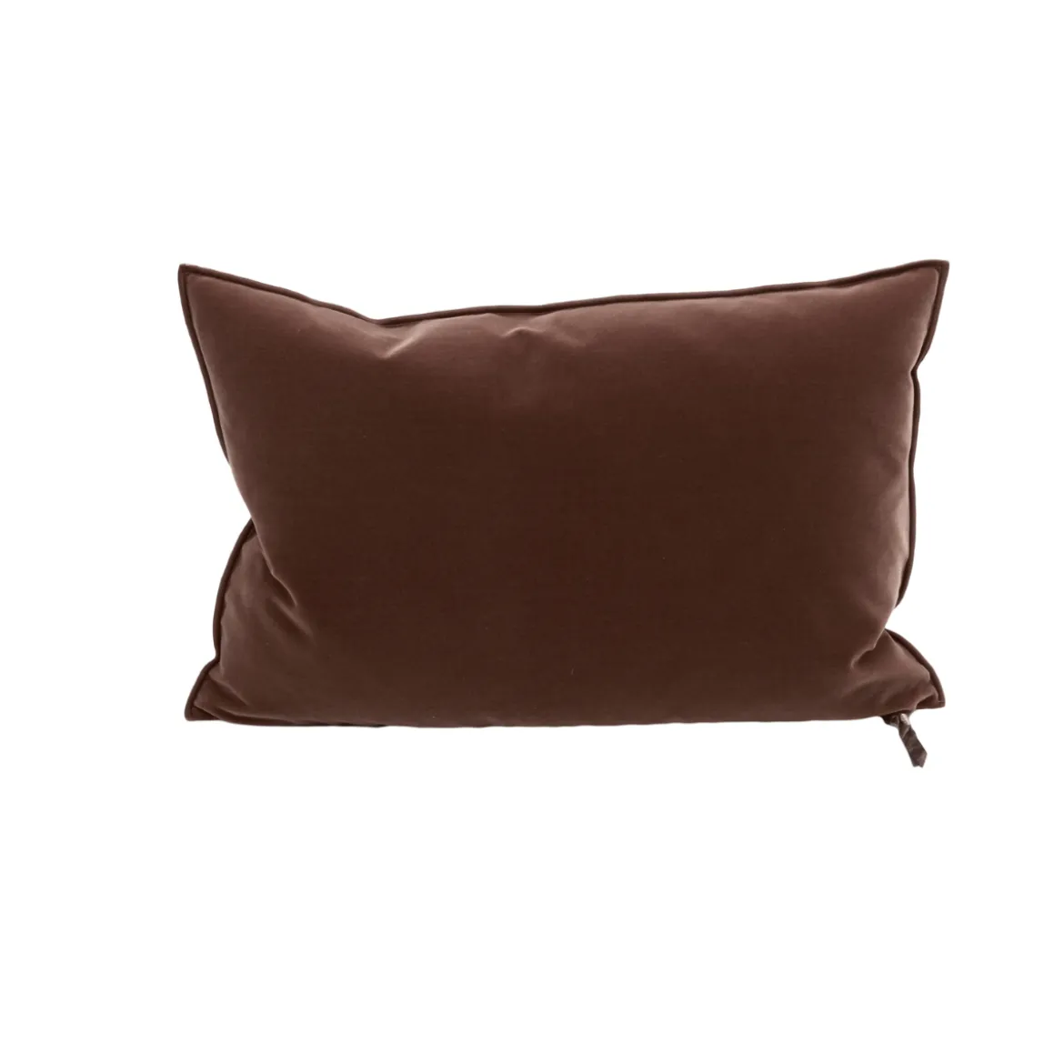 Coussin Vice Versa - Velours Palazzo - Argile 40x60 cm