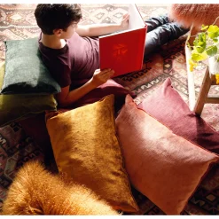 Coussin Vice Versa - Velours Royal - Spritz