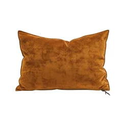 Coussin Vice Versa - Velours Royal - Ambre