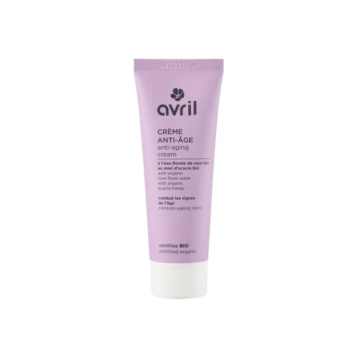 Crème anti-âge certifiée bio