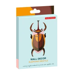 Décoration murale Coléoptère éléphant en carton recyclé