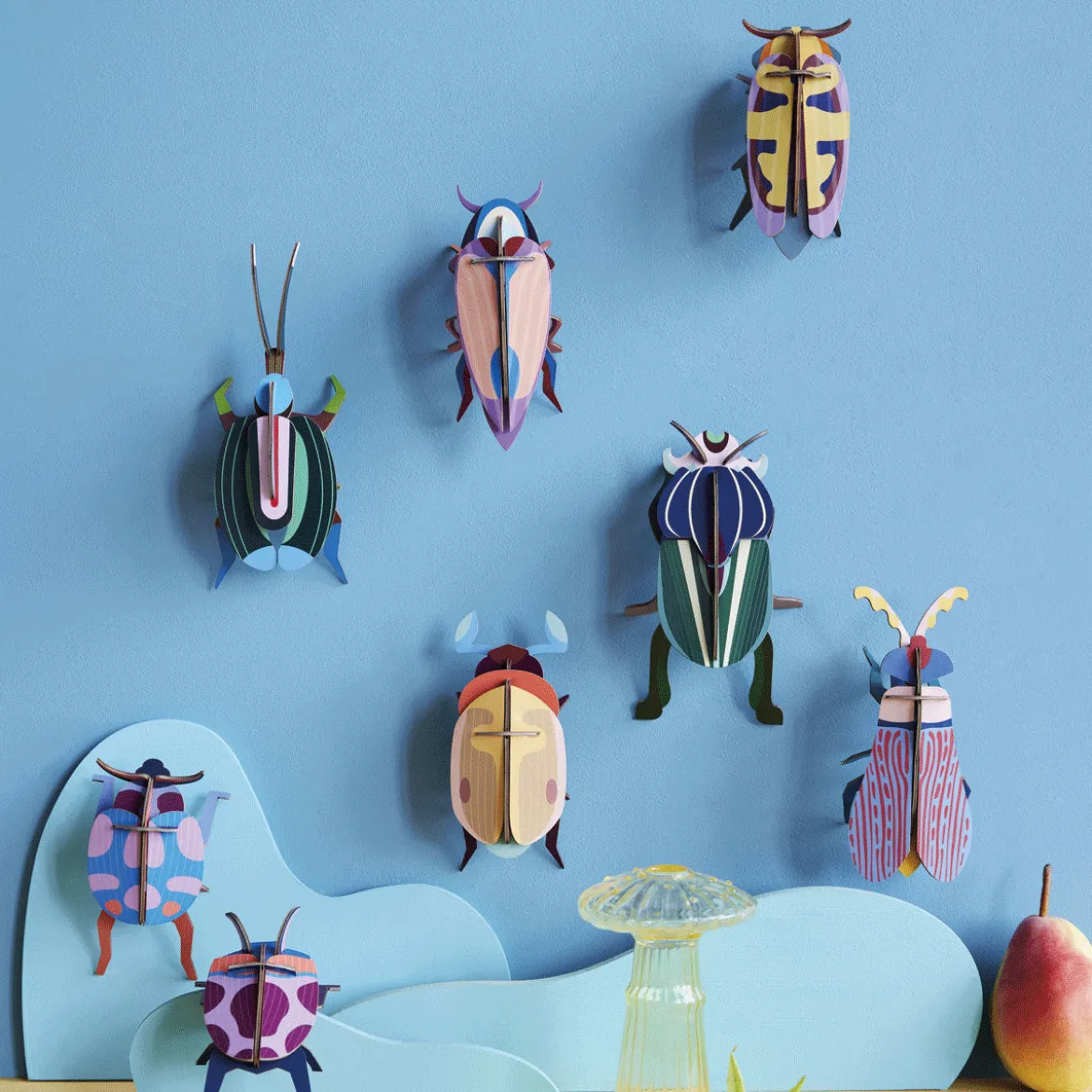 Décoration Murale Couple Coccinelle