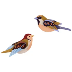 Décoration Murale Garden Birds Sparrows