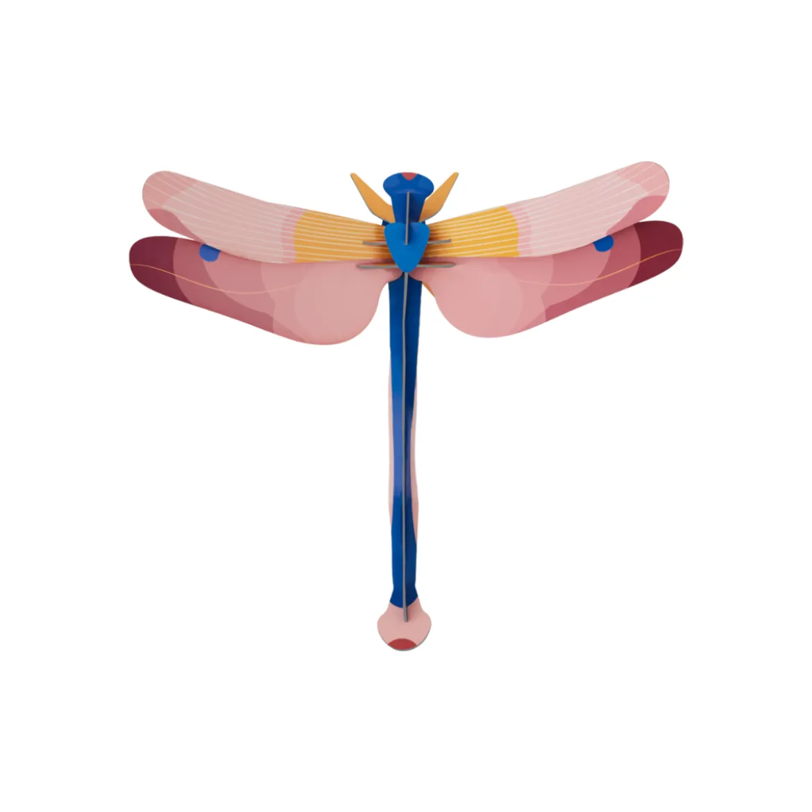 Décoration murale Libellule Rose - Pink Dragonfly