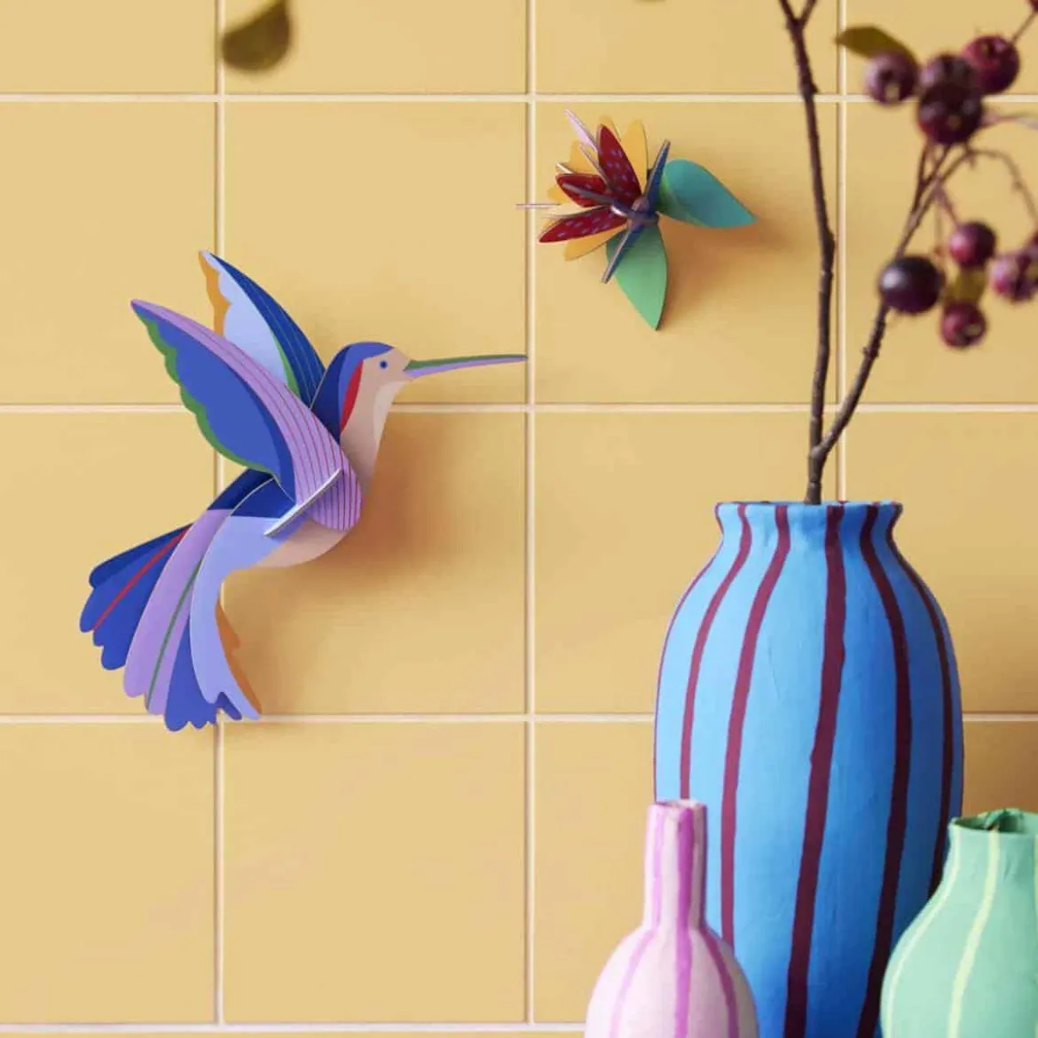 Décoration Murale Paradise Birds Hummingbird