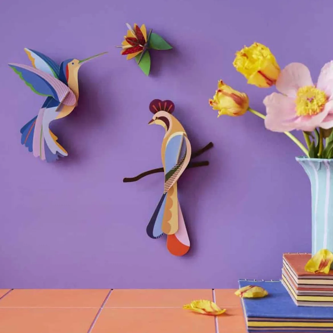 Décoration Murale Paradise Birds Hummingbird