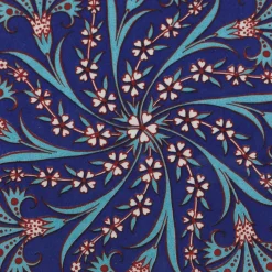 Dessous de Plat en céramique - Bleu foncé et Violet