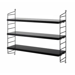 Etagère String Pocket - Noir