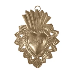 Exvoto Coeur Maya Love Argent