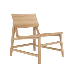 Fauteuil N2 en chêne massif
