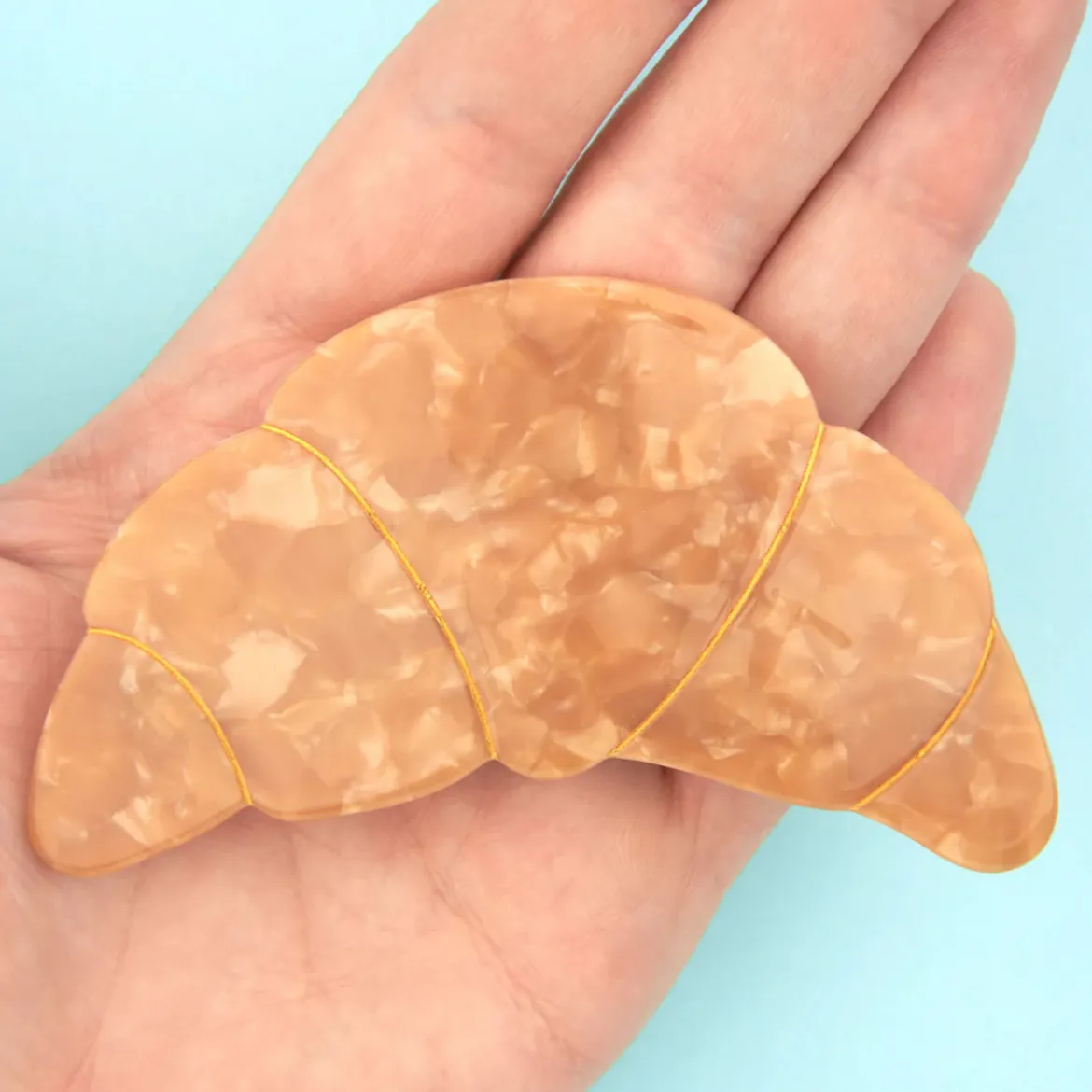 French Barrette Croissant