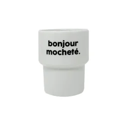 Gobelet en porcelaine - Bonjour Mocheté