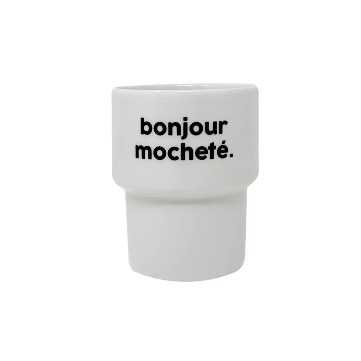 Gobelet en porcelaine - Bonjour Mocheté