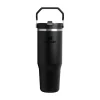 Gourde Iceflow Flip Straw - Black 2.0 - 0.89L
