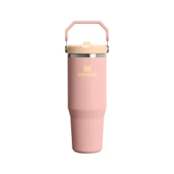 Gourde IceFlow™ Flip Straw 2.0 - Peach Rose