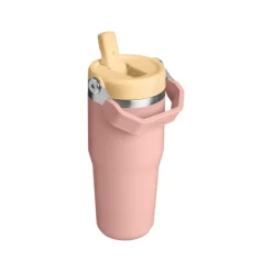Gourde IceFlow™ Flip Straw 2.0 - Peach Rose