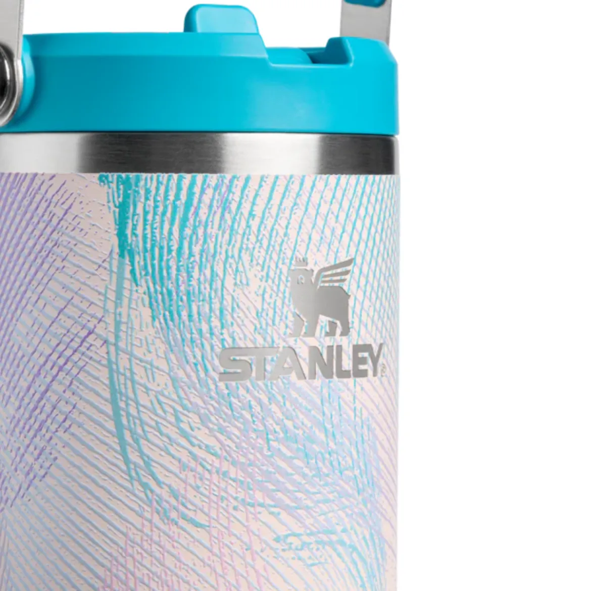 Gourde IceFlow™ Flip Straw 2.0 - Sea Glass Plume