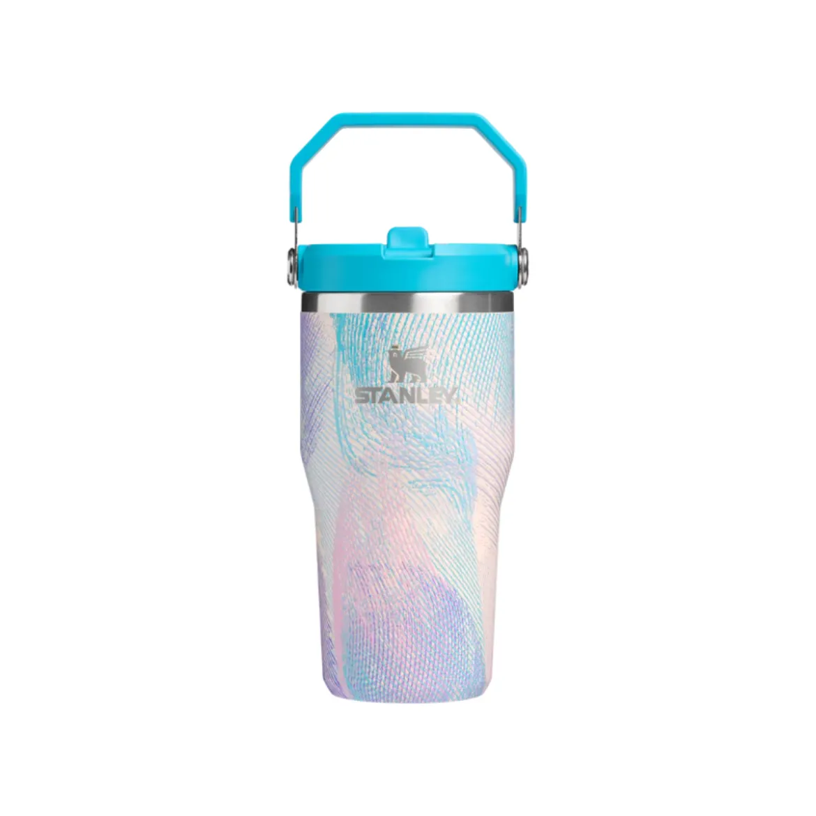 Gourde IceFlow™ Flip Straw 2.0 - Sea Glass Plume