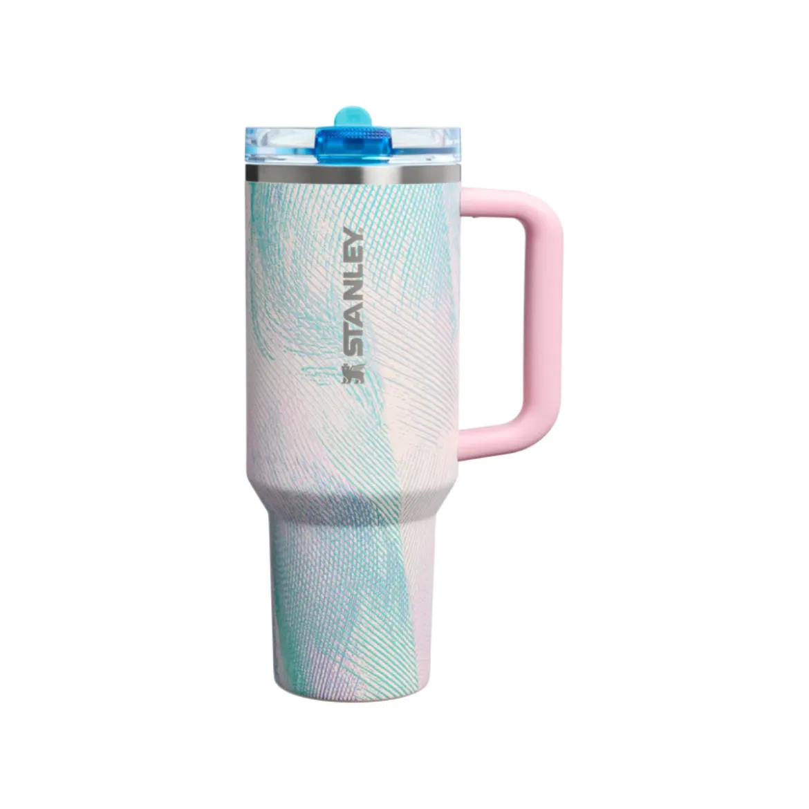Gourde Quencher H2.0 - ProTour Flip Straw Tumbler - Sea Glass Plume 1,18L