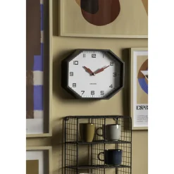 Horloge murale Modern Factory Octagon