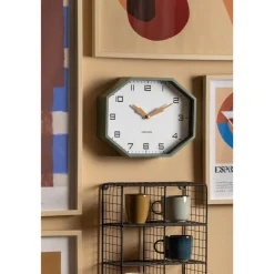 Horloge murale Modern Factory Octagon