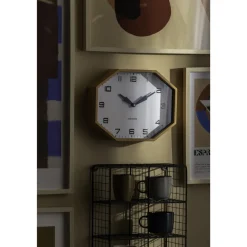 Horloge murale Modern Factory Octagon